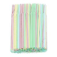 Pack of 150 Classic Flexible Straws - Assorted Colors