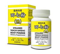Steamed Tienchi Ginseng Root Powder Herbal Supplement Helps for Promote A Healthy Circulatory System 1.4oz Made in USA