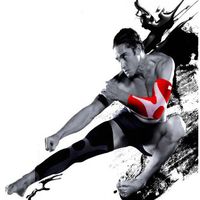 PowerSleeve LP Sports (Knee) - to Activate, Regulate & intensify Movement! (Black, Small)