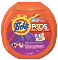 Tide Pods, Spring Meadow,72 Count per pack, 64 Ounce
