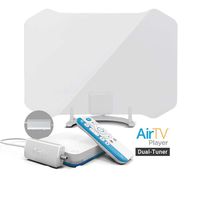 AirTV Player Dual-Tuner Local Channel Streamer with Sling, Google Play & Netflix integration, Work with ANTOP Amplified 360° HDTV Antenna for a Perfect Cord Cutting Solution, Support DVR&Voice Control