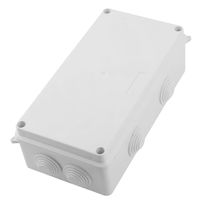 Saim DIY Junction Box 200mmx100mmx70mm Waterproof Plastic Electronic Project Box Junction Enclosure Case Box