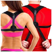 Back Straightener Posture Corrector for Men and Women - Upper Back Brace for Posture Support with Adjustable Comfortable Straps - Spine Corrector Provide Back and Neck Pain Relief - FDA Approved