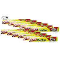 Glad Cling Wrap (60 Meter) (Pack of 12)