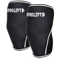 Pro-LifT Knee Sleeves (X-Large) (1 Pair) - 7mm Neoprene – Compression & Support for Weightlifting, Powerlifting, Cross Training & Crossfit – Workout & Exercise Aid for Men & Women