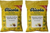 Ricola Original Natural Herb Cough Drops 2 Bags 130 Drops Each.