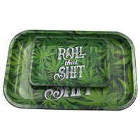Coalitione Tobacco Tray Cigarette Holder Tinplate Metal Rolling Tray Smoking Accessories