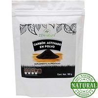 Activated Charcoal Nutritional Supplement - ZENnatura Carbon Activado En Polvo 100 gr