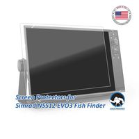 Tuff Protect Anti-Glare Screen Protectors Simrad NSS12 evo3 12" Fish Finder