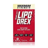iSatori LIPO-DREX Fast Acting Total Body Fat Loss Thermogenic with Muscle Maintenance - 45 Capsules
