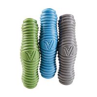 HealthSmart Vivi uGrips Ergonomic Universal Handle Grips for Home, Kitchen, Sporting Equipment, Garden and the Outdoors, Comfortable and Versatile, 3 Grips, Blue, Green, Gray