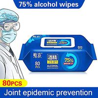 75% Cleaning Wipes Wet Wipes Disinfection Wipes (80PCS)