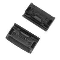 Almencla Adapters Lugs Connectors, Replacement for Garmin Fenix 5X 3HR Fits up to 22mm Lug Width Watch Band - Black