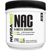 NutraBio N-Acetyl Cysteine Supplement (NAC) – 150 Grams Powder, 600mg Serving