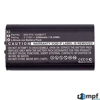 6400mAh Extended 650-970, V2HBATT Battery Replacement for Sportdog TEK 2.0 GPS Handheld Transmitter
