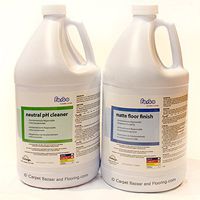 Forbo Marmoleum Linoleum Floor Cleaner (Gallon) and Marmoleum Matte Floor Finish (Gallon) - Marmoleum Care Set from iDecor