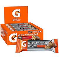 Gatorade Whey Protein Recover Bars, Chocolate Pretzel, 2.8 ounce bars (12 Count)