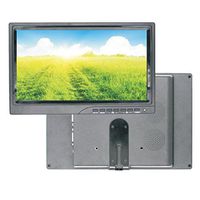 10.1" 1366x768 LCD Rear Seat Monitor Headrest DVD Player Portable Gaming Monitor With HDMI + DVI + VGA + Video + Audio