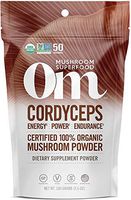 Om Organic Mushroom Superfood Powder, Cordyceps, 3.5 Ounce (50 Servings), Energy and Endurance Support Supplement