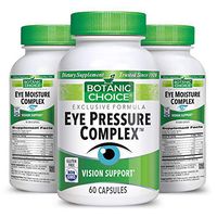 Botanic Choice Eye Pressure Complex - Adult Daily Supplement - Delivers Key Vitamins and Nutrients to Support Ocular Health and Maintain Eye Pressure Already in The Normal Range 60 Pcs