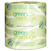 Green Heritage 276 4.5" Length, 3.1" Width, 2-Ply Bathroom Tissue