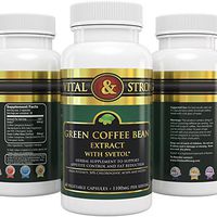 Vital & Strong Green Coffee Bean Extract with Svetol 60 Count
