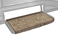 Prest-O-Fit 2-0071 Wraparound + Plus RV Step Rug Brown 20 In. Wide by Prest-O-Fit