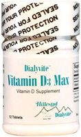 Dialyvite - Vitamin D3 Max - 50,000 IU - 12 Tablets