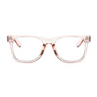 Unisex Blue Light Blocking Glasses Square/Half Frame Eyeglasses Frame Anti Blue Ray for Computer Game Eyewear