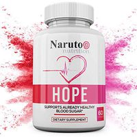 Hope Premium Blood Sugar Support Supplement – 600 mg Heart Healthy Pills, 10X Advanced Immune Stabilizer Blend for Glucose, Insulin, Cholesterol Control w/Cinnamon, ALA, Melon Extract - 60 Veg Caps