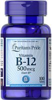 Puritan's Pride Vitamin B-12 500 mcg-100 Tablets