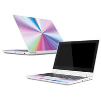 Mightyskins Skin Compatible with Lenovo Chromebook C330 (2018) - Rainbow Zoom | Protective, Durable, and Unique Vinyl Decal Wrap Cover | Easy to Apply, Remove, and Change Styles | Made in The USA