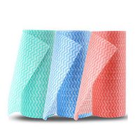 3Pack Lazy Rag,Multipurpose Non-Woven Fabric Scouring Pads Absorbent&No Link Disposable Dish Cloth Wet and Dry for Home Kitchen,Random Color