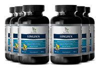 Testosterone Booster Pills - LONGJACK Natural TESTOBOOSTER - Tongkat ali him - 6 Bottle 360 Capsules