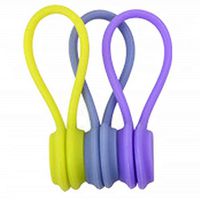 Heyuni.3pcs Multifunction Magnetic Earphone Cord Winder Cable Holder Organizer Clips