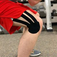 Blacktop Plus Kinesiology Tape - Achilles, Ankle, Hip, Calf, and Upper Leg Support - 3 Pack