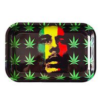 Metal Rolling Tray Durable Art Scroll Tray New 02