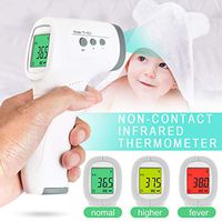 Fishoo Baby/Adult Digital Infrared Forehead Body Thermometer Non-Contact Temperature Measuring