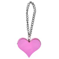 Zopsc 130DB Heart Shape Keychain Alarm for Women Personal Security Alarm Emergency Self Defense Siren, Suitable for Students, Elderly, etc(Pink)