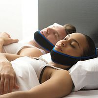 Anti Snoring Band Wrap Adjustable Vecro Strap Sleeping Aid