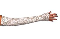 Lymphediva Darling- Dark Compression Armsleeve 30-40 mmHg Small with Diamond Band