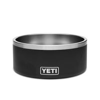 YETI Boomer 8 Stainless Steel, Non-Slip Dog Bowl, Holds 64 Ounces, Black Duracoat