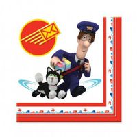 Amscan Lunch Napkins Postman Pat