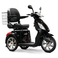E-Wheels - EW-36 Full-Sized Scooter - 3-Wheel - Black