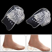 Silicone Gel Heel Pad,5 Layers Silicone Heel Height Shoe Lift Increase Insole Heel Insert Pad Men Women Shoe Inserts