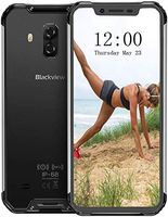 Blackview BV9600 PRO - Android 8.1 4G LTE Outdoor Smartphone,6.21" 19:9 FHD AMOLED Display (Ultra-Narrow Bezels),Helio P60 6GB+128GB,5580mAh Battery,IP68/IP69K Waterproof/Dustproof,NFC (Black)