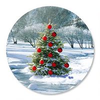 Winter Stream Envelope Seals - Set of 72