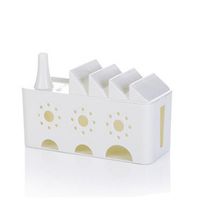 Storage Box,IEason Clearance Sale! Home Power Plug Socket Anti-Dust Storage Box Cable Wire Cord Organizer Case Box (White)
