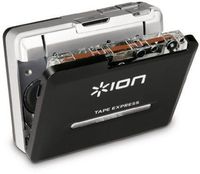 ION Tape Express Plus | Cassette Player and Tape-to-Digital Converter with USB & 1/8" Out