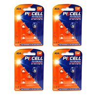 PKCELL AG4 LR626 LR66 177 SR626 377 377A Sr626SW Button Coins Battery 20PCS